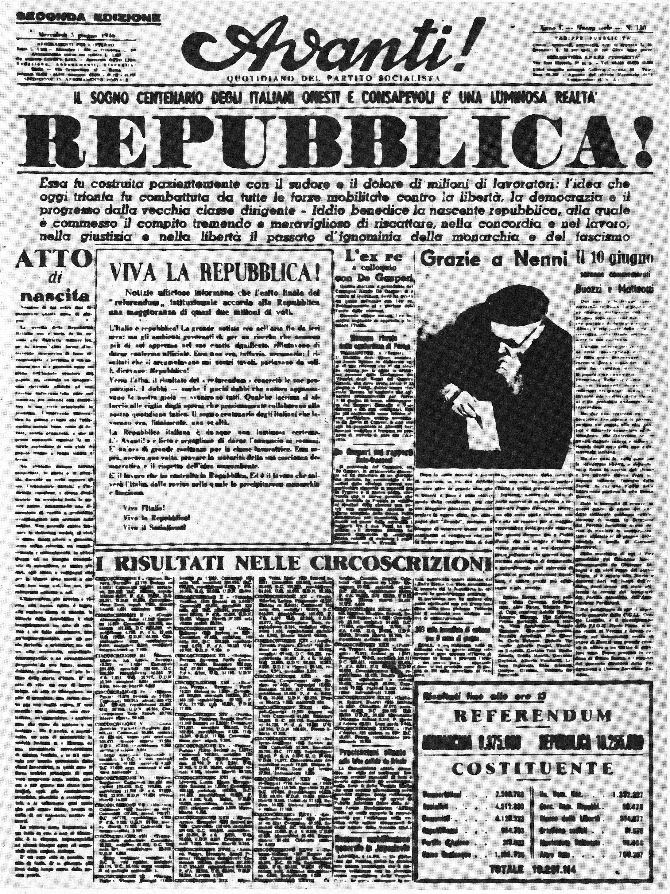 repubblica avanti